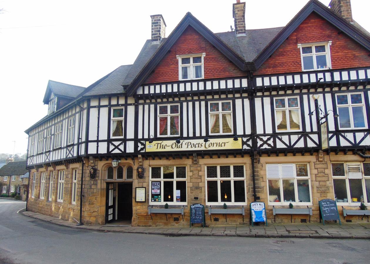 The Old Poets Corner Hotel Ashover Buitenkant foto